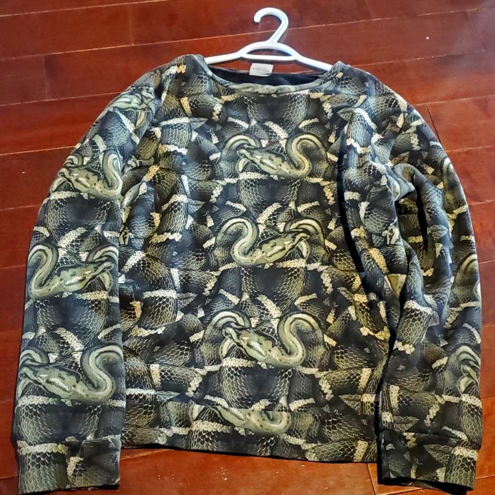 Marcelo Burlon snake print sweater